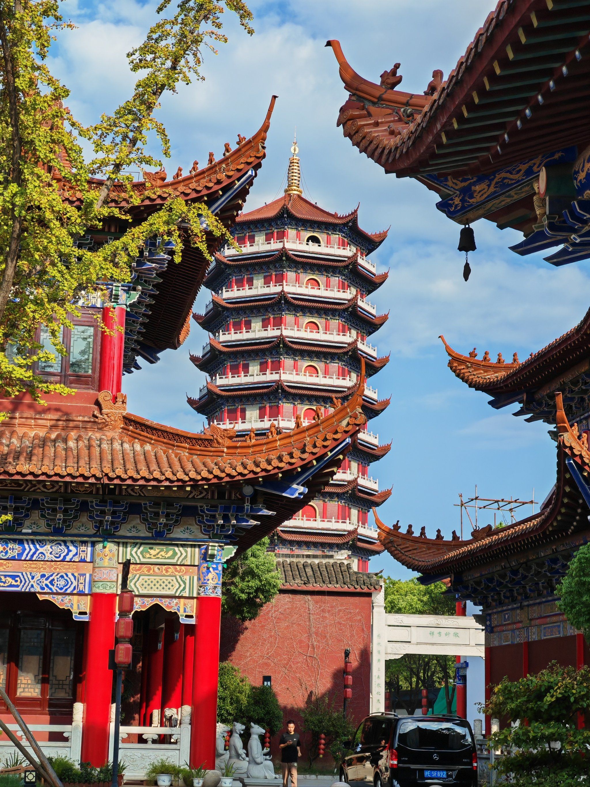 寺庙的神秘韵味