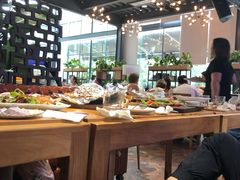 自助取餐区-桉树林A coffee 森林餐厅(三圣乡店)