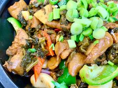 雪菜大肠-山林深处大别山农家菜(仙都路店)