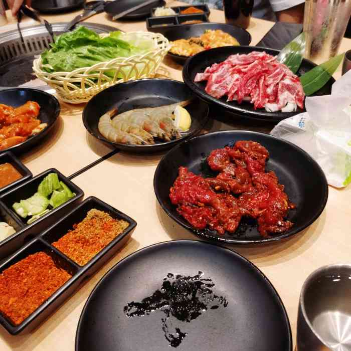 花味烤肉(河西金鹰店)-"这家烤肉评价挺好的,看评价才知道和万达的.