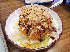 酥脆温泉蛋土豆泥-饭町二郎日式综合茶餐(中安广场店)