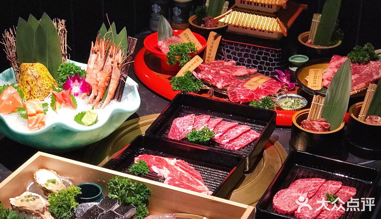 宝龙一城日式风格浓浓的烧肉放题店