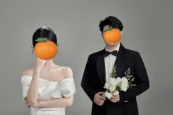 -桃子造型婚纱礼服(凤起广场店)