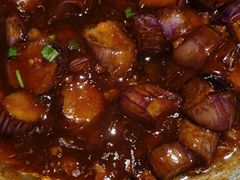客家烧茄子-绿茶餐厅(华联万柳店)