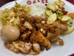 黑椒鸡排饭-北京大学-学五食堂