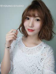 -INS羽毛接发·巴黎画染