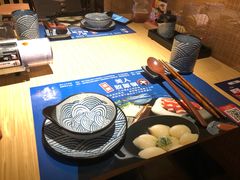 餐具摆设-舞漁日料美人胶原锅(陆家嘴中心店)