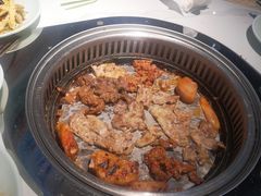 -绿岛港轩海鲜烤肉涮锅自助餐厅
