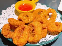 香酥鱿鱼圈-吱咖啡西式简餐