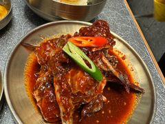 -草家酱蟹炭火烤肉店(珲春南路二店)