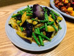 茄子烩豆角-静一餐厅·湖北菜(前门创始店)