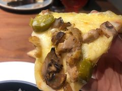 墨西哥鸡肉蘑菇薄脆披萨-West10 西拾·西餐厅·创意菜(未来科技城店)