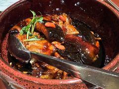 钱塘江鳗鱼烧澳洲牛肉-湖滨28中餐厅·西湖宴·杭州君悦酒店