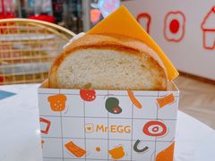 太阳蛋嫩香肥牛-蛋先生·爆蛋吐司(天一广场店)