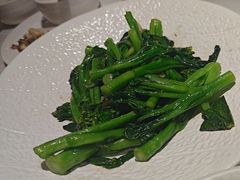 猪油渣炒菜心-百味馆·海鲜·湛江菜(后海花园店)