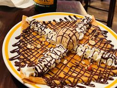 自制巧克力酱香蕉可丽饼-La Creperie法餐厅(桃江路店)