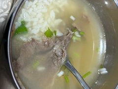 -吉林延边牛肉汤饭，大冷面