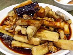 蛤蜊肉拌茄子-华春餐馆(鱼山路店)