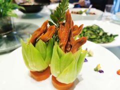 菜胆鸭舌拼卤鸭-1921餐厅.精选.浙味(一线西湖湖景店)