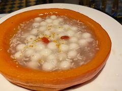 南瓜酒酿小圆子-玫瑰厅上海菜(兴国路店)