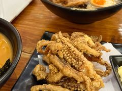 炸鱿鱼脚-百步拉面