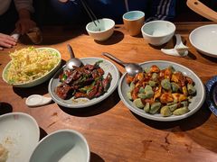 腊八蒜烧肥肠-小吊梨汤·北京菜·烤鸭(鸟巢店)