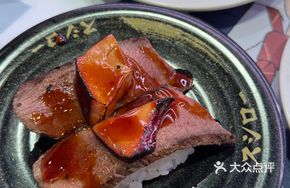 Grilled Wagyu and Foie Gras Sushi