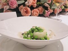 甜豆鸡头米-木守西溪溪隐餐厅