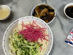 黄花菜黑木耳肉片打卤面-海碗居(王府井店)