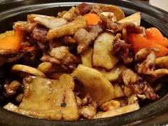 年糕炒肉片-李恩记清真水饺(北电大厦店)