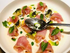 烟熏帝王鱼薄片-壳里西餐厅Coquille Seafood Bistro(蒙自路店)