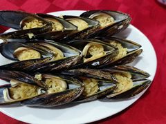 蒜蓉蒸青口-先鲜鲫鱼粥