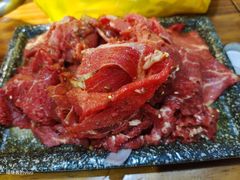 现拌鲜牛肉-吉志烤肉(太原总店)