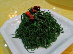 炝拌草原沙葱-德乐海蒙餐