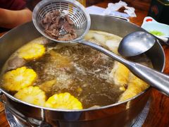 牛骨汤锅底-鲜锦记潮汕牛肉火锅(月坛店)