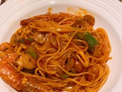 西班牙风情海鲜面-必胜客(积水潭店)