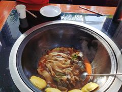 -北京龙庆四季香农家饭庄·灶台鱼·碳烤虹鳟鱼(龙庆峡店)