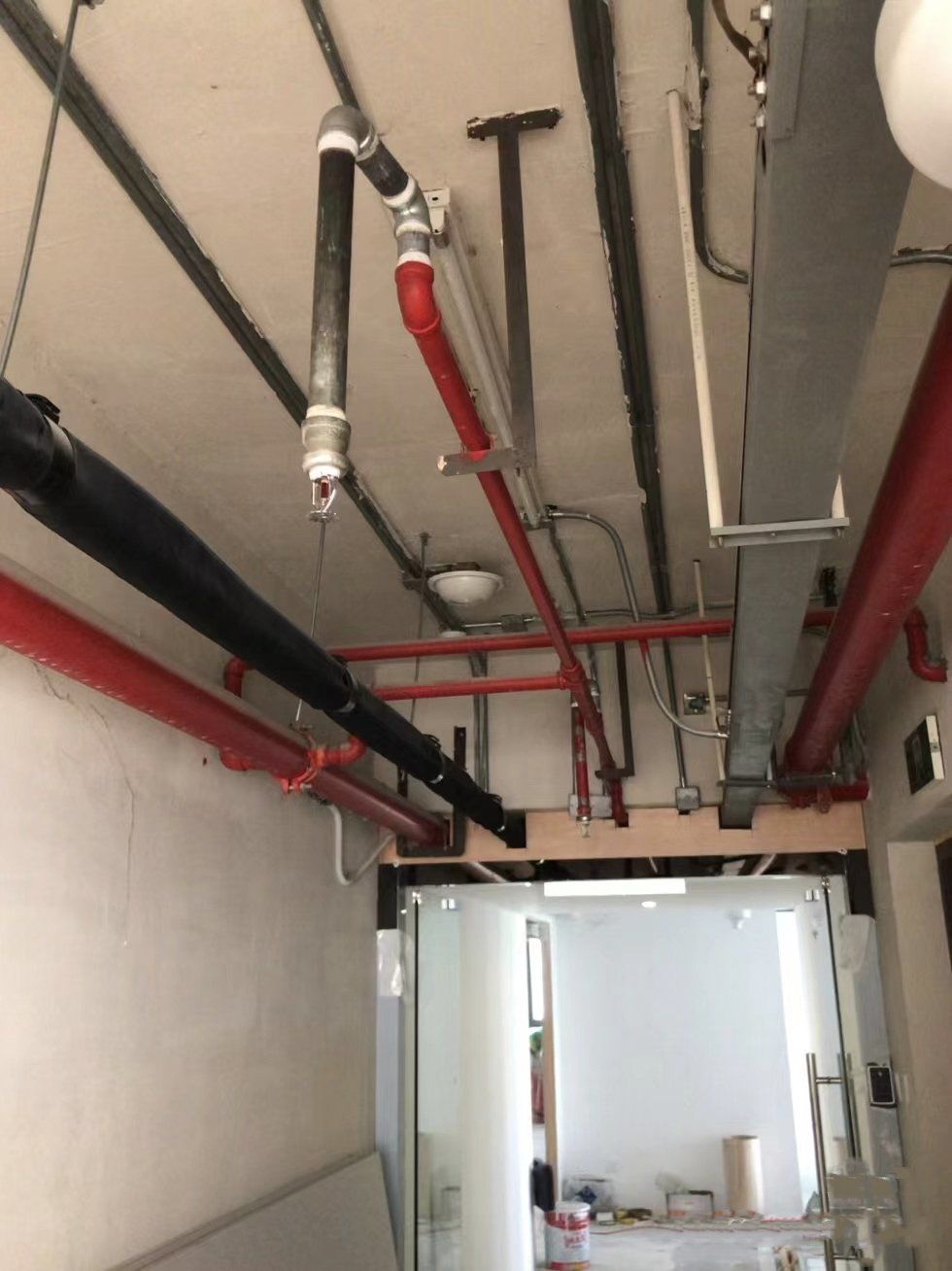 上海消防管道安装,喷淋头改装,消火栓移位