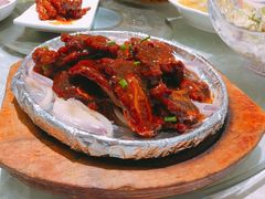秘制铁板牛仔骨-阿英煲(凉城路店)
