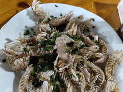 椒盐虾菇-胖大嫂渔家排档·全海景餐厅(渔村店)