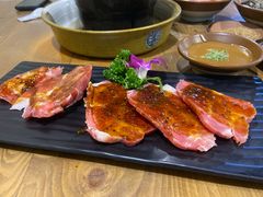 铁板五花肉-喝丢一只鞋·东北烤肉·烧烤·铜火锅(江宁店)