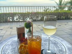 -日落吧·海景咖啡厅·餐酒吧·鸡尾酒·下午茶·乐队表演·浪漫夕阳·三亚文华东方酒店