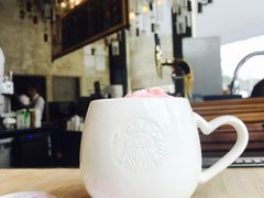桃花满满抹茶拿铁-星巴克臻选(湖滨道店)