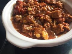 豆腐泡&nbsp;玉米&nbsp;红烧肉-一块豆腐(海滨中路店)