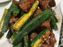 秋葵牛肉-熠盛粤味·顺德桑拿鸡(永康路店)