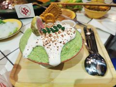 京都抹茶雪山冰-有拈头成都市井火锅(柳市店)