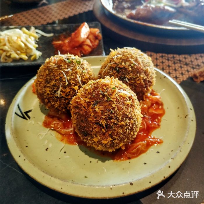 KCOOKING概念韩餐(世茂52+店)墨鱼芝士饭团图片