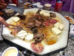 牦牛肉-宏宏无烟石板烧烤