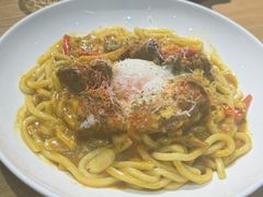 咖喱牛肉乌冬面-魏客咖啡(中铁中心店)