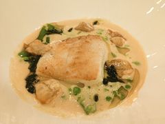 炙烤冰岛比目鱼-Jean Georges